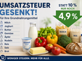 Umsatzsteuer Lebensmittel © KI generiert/Open AI