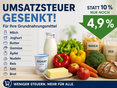 Umsatzsteuer Lebensmittel © KI generiert/Open AI