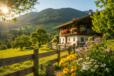 Urlaub am Bauernhof@Open AI_KI generiert.png © LK Kärnten/Open AI - KI generiert
