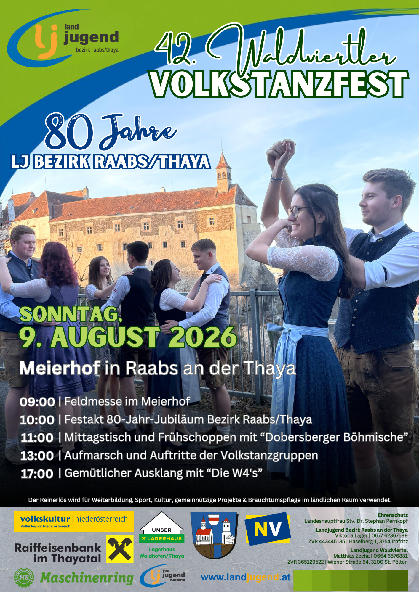 Volkstanzfest 2026.png © Landjugend Bezirk Raabs/Thaya