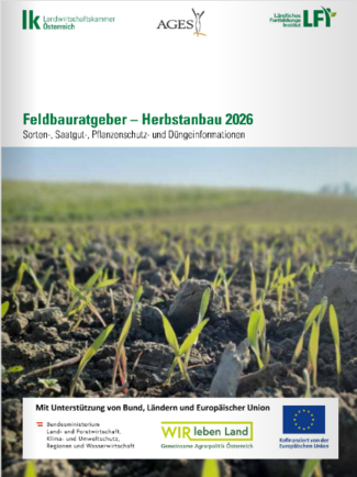 Screenshot Feldbauratgeber Herbstanbau 2026 © LKÖ; AGES, LFI