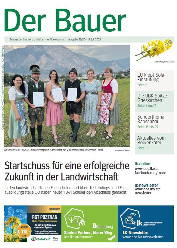 Titelseite Der Bauer KW 29_30.jpg © LK OÖ