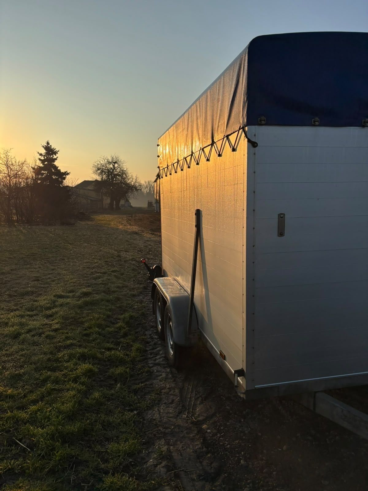 Tiertransport Anhänger Neu.jpg © Emma Kitlizka