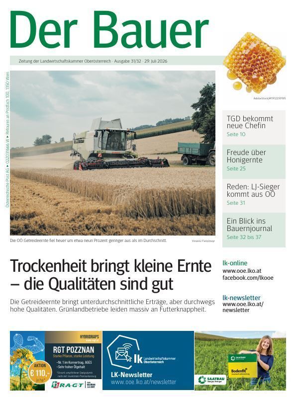Titelseite Der Bauer KW 31_32.jpg © LK OÖ
