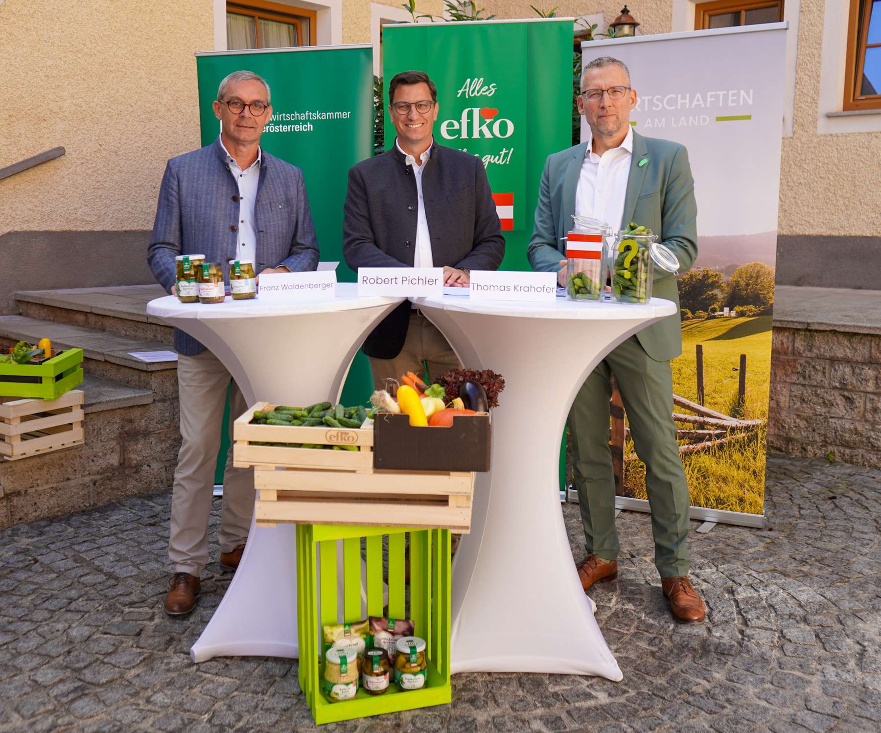 Wirtschaften am Land PK Gurkerlregal.jpg © Wirtschaften am Land