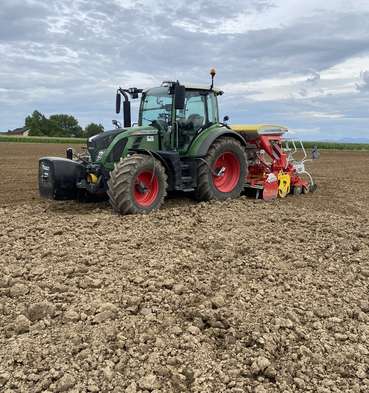 Sätechnik zur Getreideaussaat (c) Kastenhuber.jpg © LK OÖ/ Kastenhuber