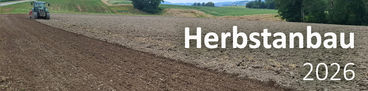Herbstanbau © Archiv