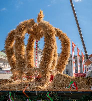 Erntedank Heldenplatz © ÖSF/Pöhlmann
