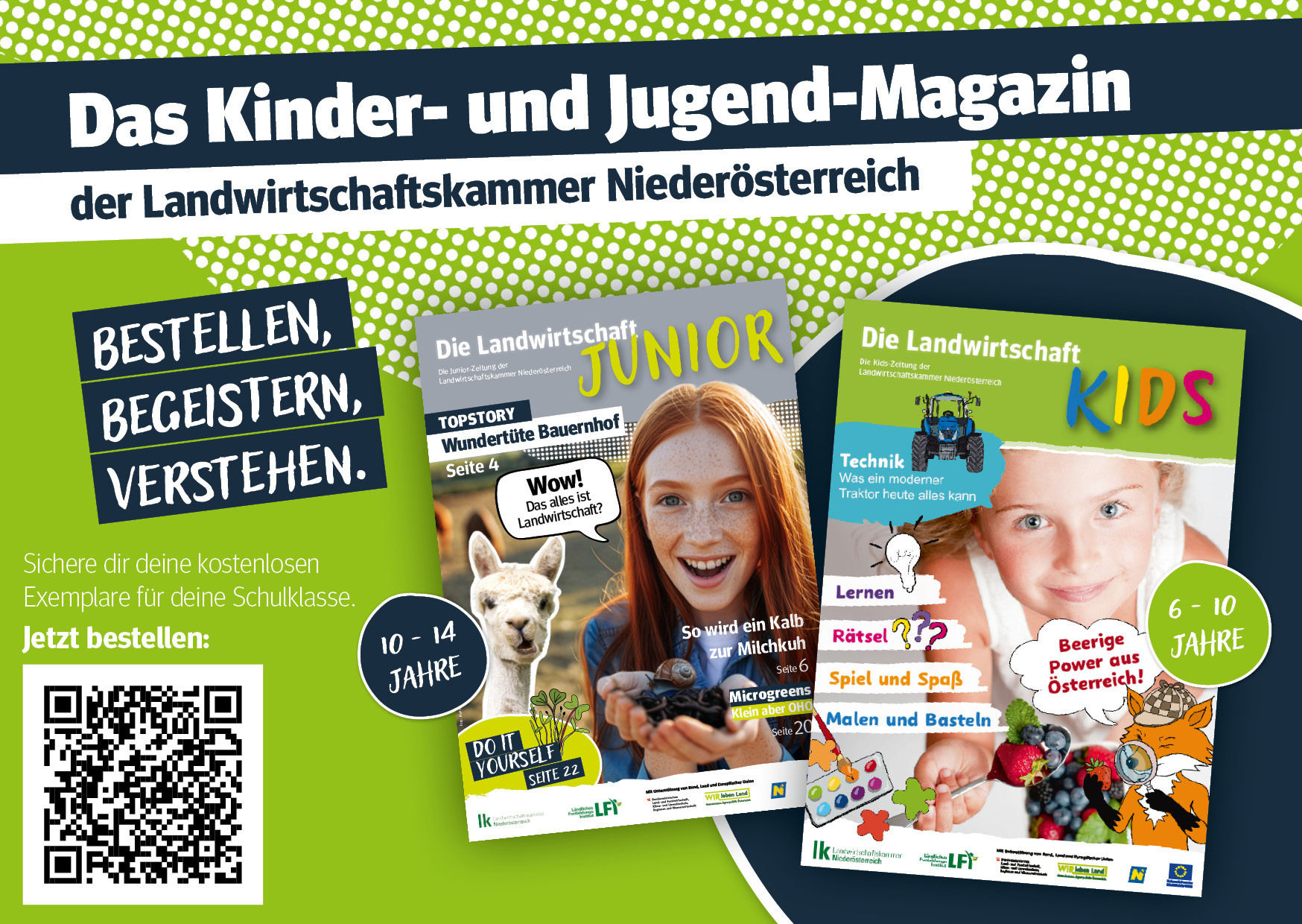 2026_07_A6_Postkarte_Junior_und_Kids_Schulaktionstag.jpg © LK Niederösterreich