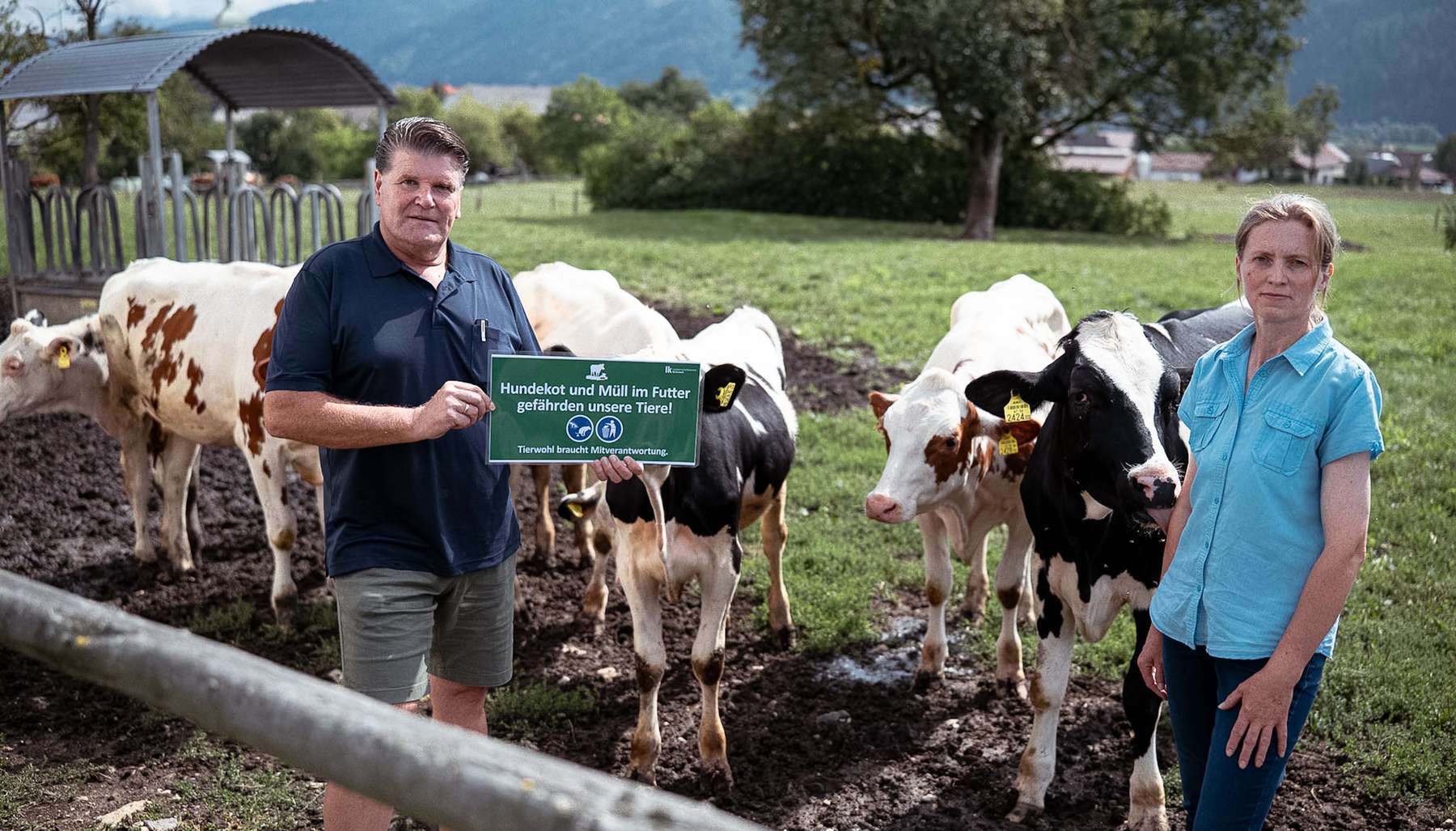 Heidrun Ofner und der Kraubather-Bürgermeister Erich Ofner © LK Steiermark/Daniel Winter