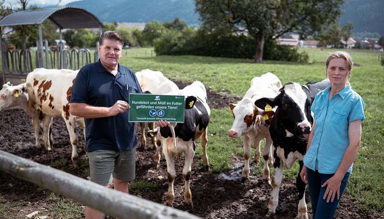 Heidrun Ofner und der Kraubather-Bürgermeister Erich Ofner © LK Steiermark/Daniel Winter