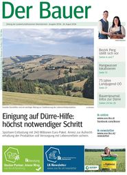 Titelseite Der Bauer KW 35_36.jpg © LK OÖ