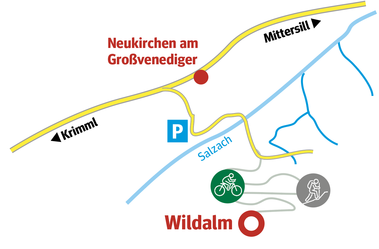 Wegverlauf Wildalm.png © Oberngruber