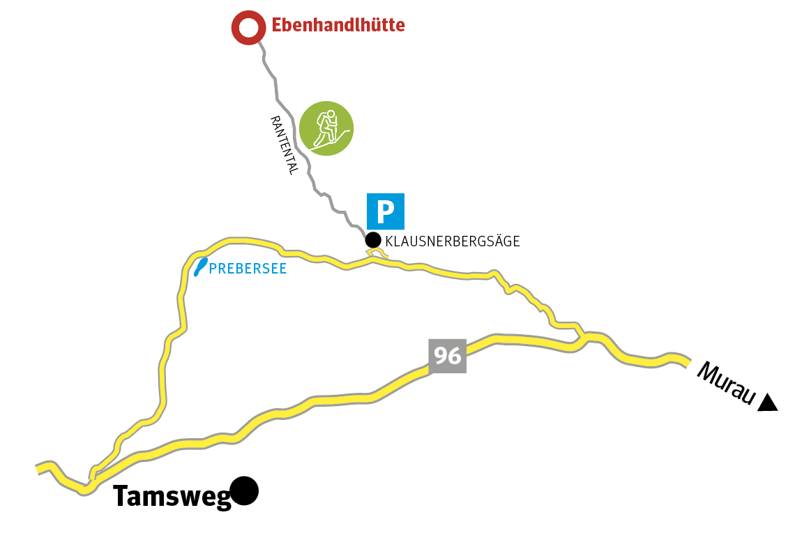 Wegverlauf Ebenhandlhütte.png © Oberngruber