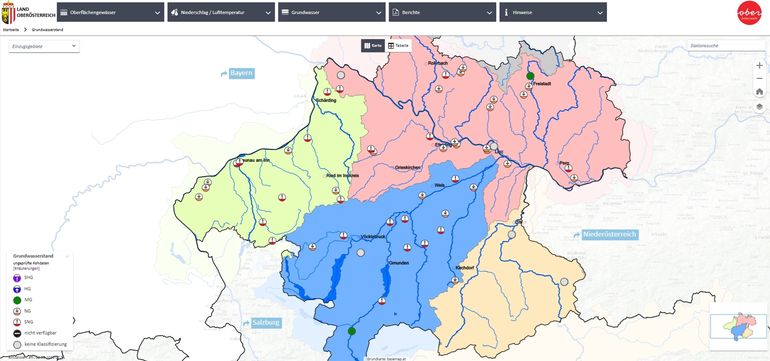 Grundwassermessstellen.jpg © Hydrographischer Dienst Oberösterreich