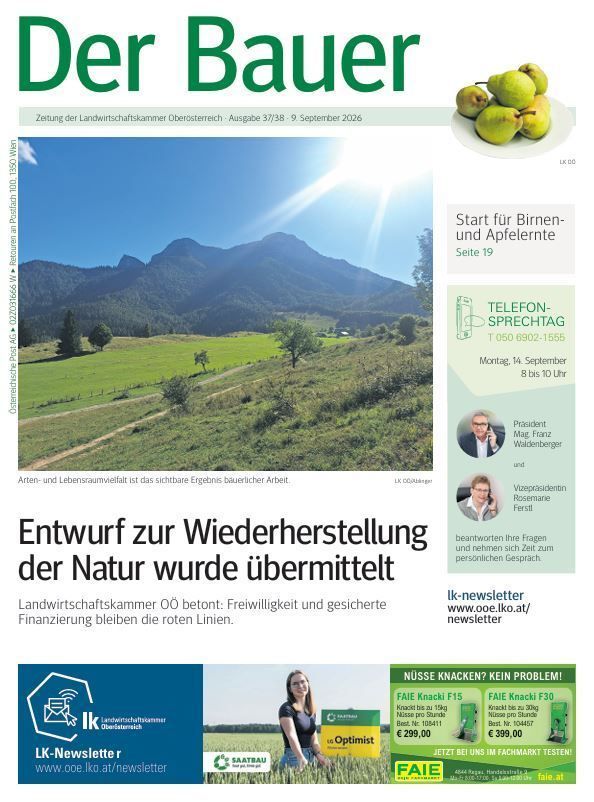 Titelseite Der Bauer KW 37_38.jpg © LK OÖ