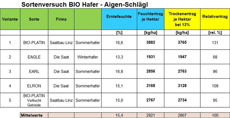 Sortenversuch Bio-Hafer_Aigen-Schlägl.jpg © BWSB/Lang