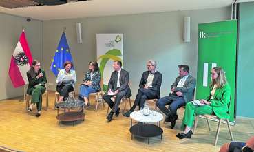 Podiumsdiskussion  Talk or Lose? Dialog führen   Positionen stärken .jpg © Ökosoziales Forum