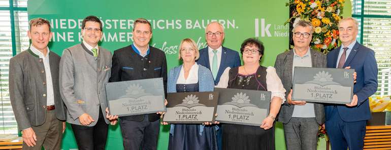 Blühendes_NÖ_2026_Siegergemeinden.jpg © Georg Pomaßl/LK Niederösterreich