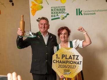 Kürbiskernöl-Championat 2026 © LK Steiermark/Kristoferitsch