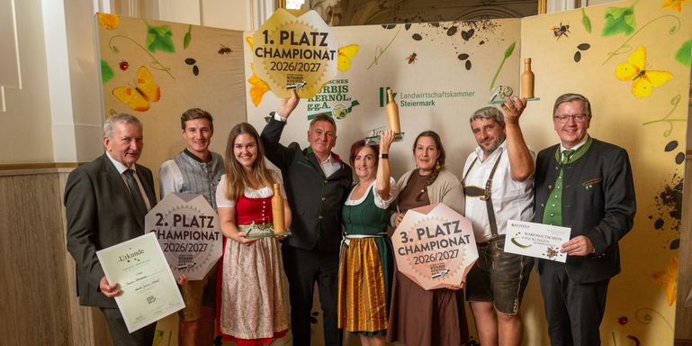 Gruppenbild Champions 2026 © LK Steiermark/Kristoferitsch