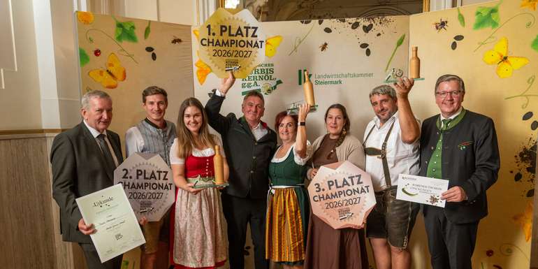 Kürbiskernöl-Championat 2026 © LK Steiermark/Kristoferitsch