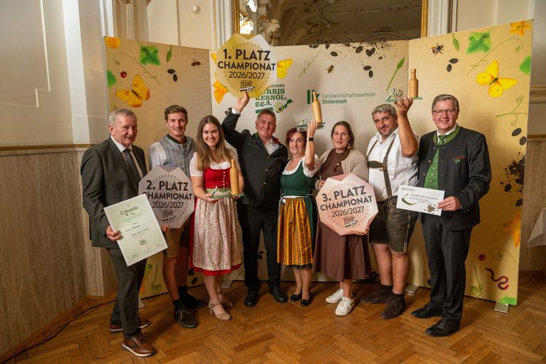 Steirische Kernölchampions 2026 1.jpg © LK Steiermark/Kristoferitsch