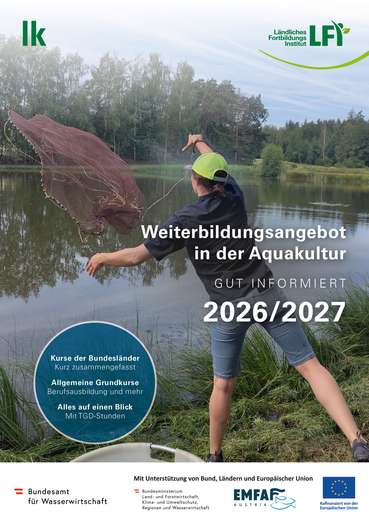 Titelseite_A4_Broschuere Weiterbildung Aquakultur 26-27.jpg © Archiv