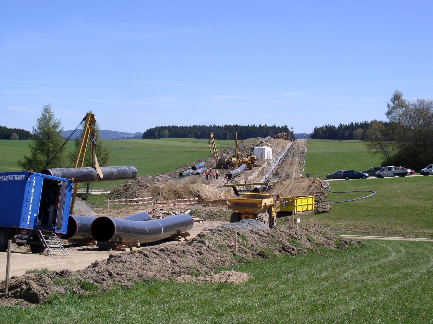 Gasl WAG II Baustelle Trasse Landschaft.jpg © Landwirtschaftskammer OÖ
