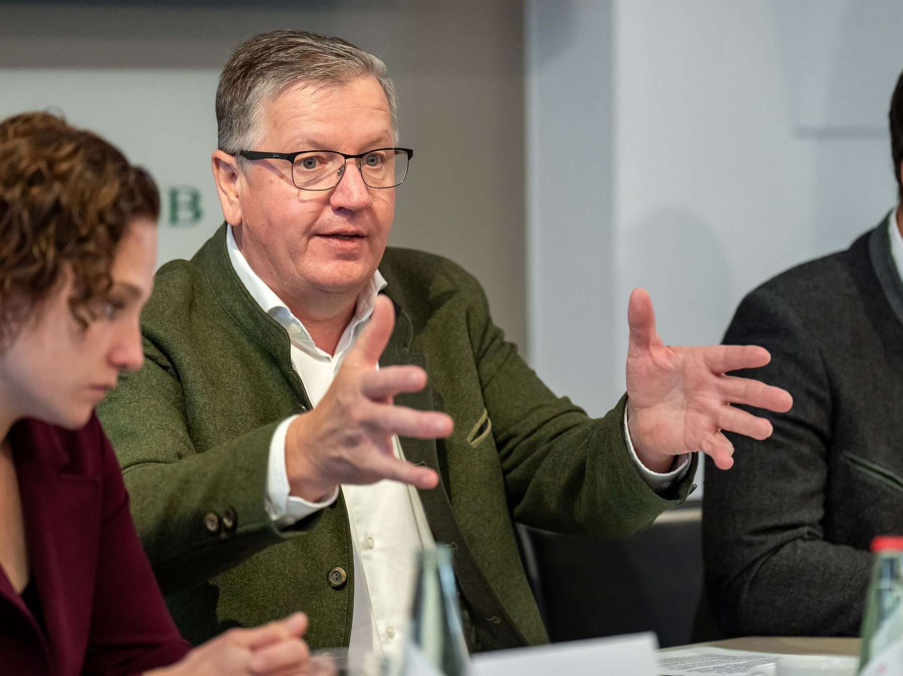 PK Schweinekrise Steinegger © LK Steiermark/Großschädl