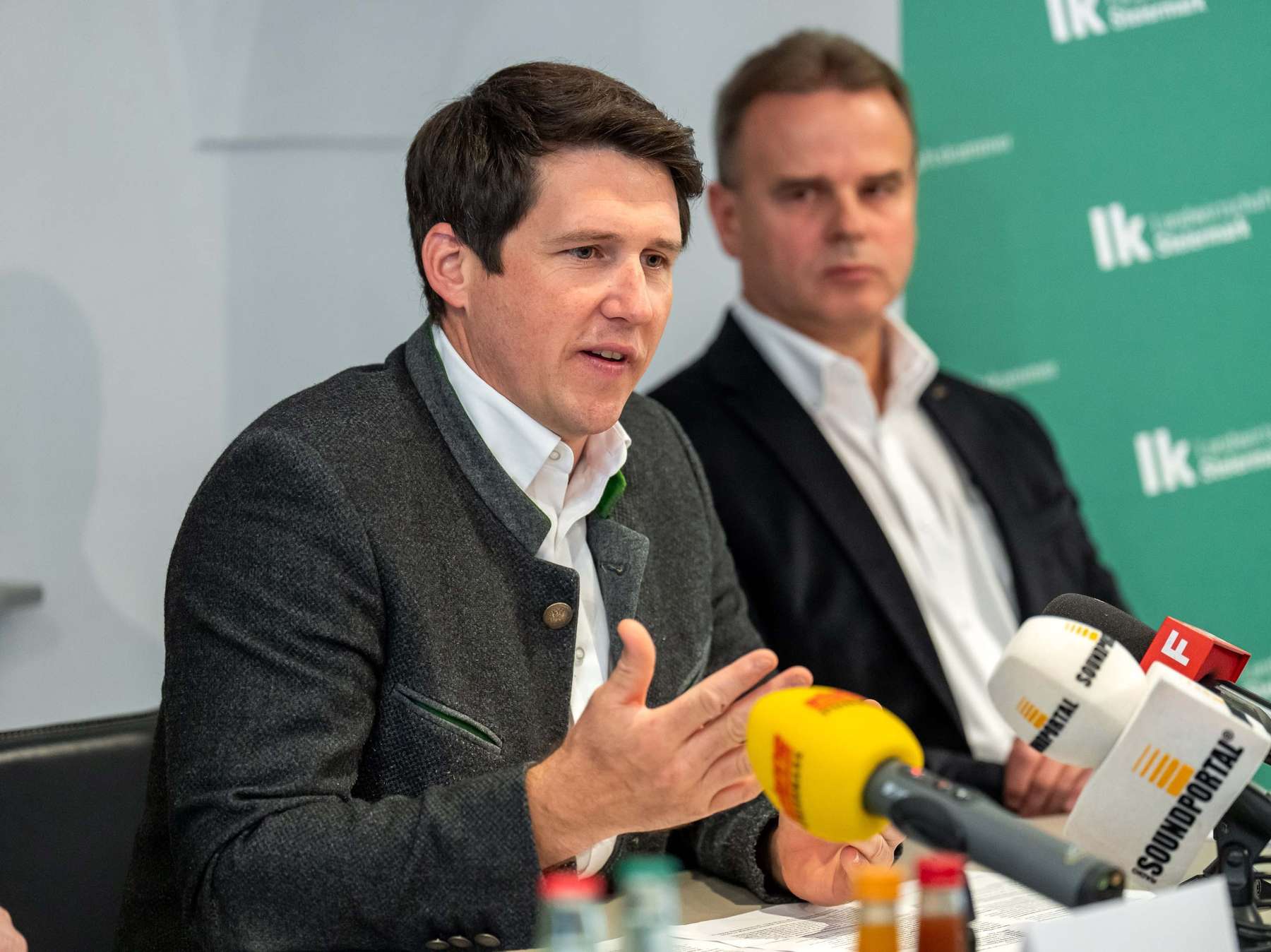PK Schweinekrise Kaiser © LK Steiermark/Großschädl