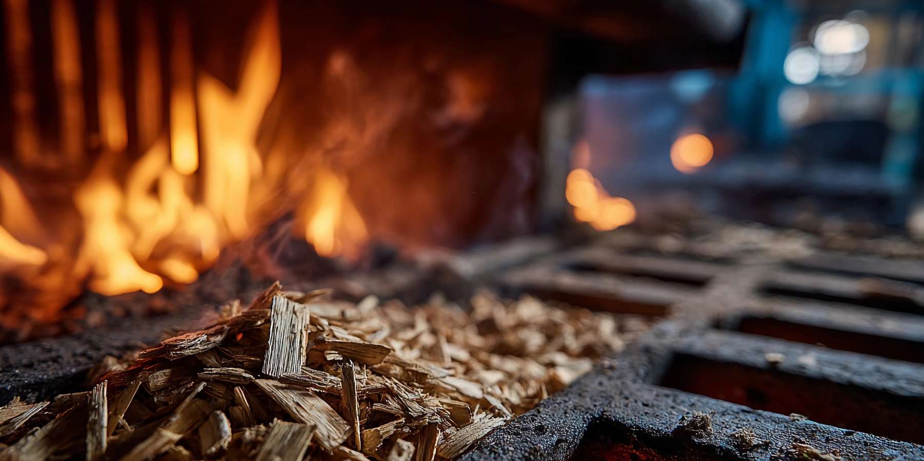 Hackgutheizung © Adobe Stock