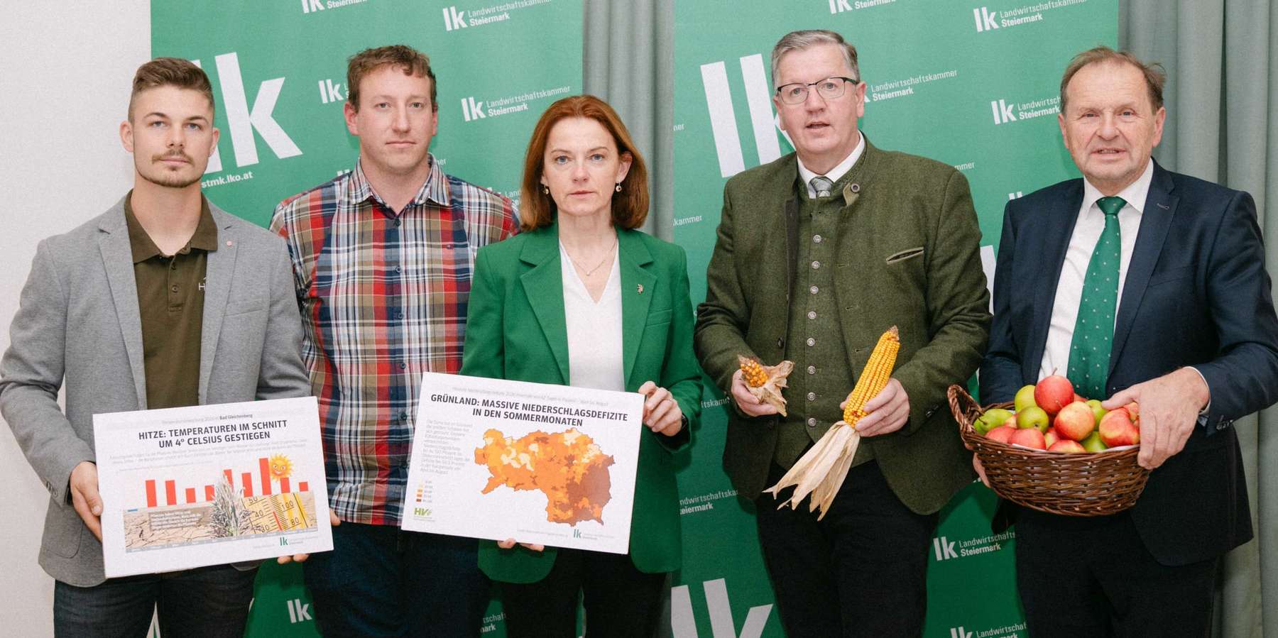 Gruppenbild Ernte PK 2026 © LK Steiermark/Winter