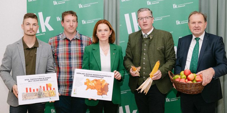 Gruppenbild Ernte PK 2026 © LK Steiermark/Winter