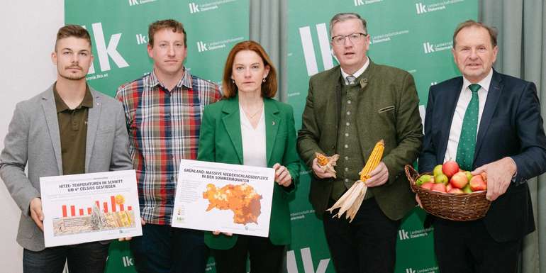 Gruppenbild Ernte PK 2026 © LK Steiermark/Winter